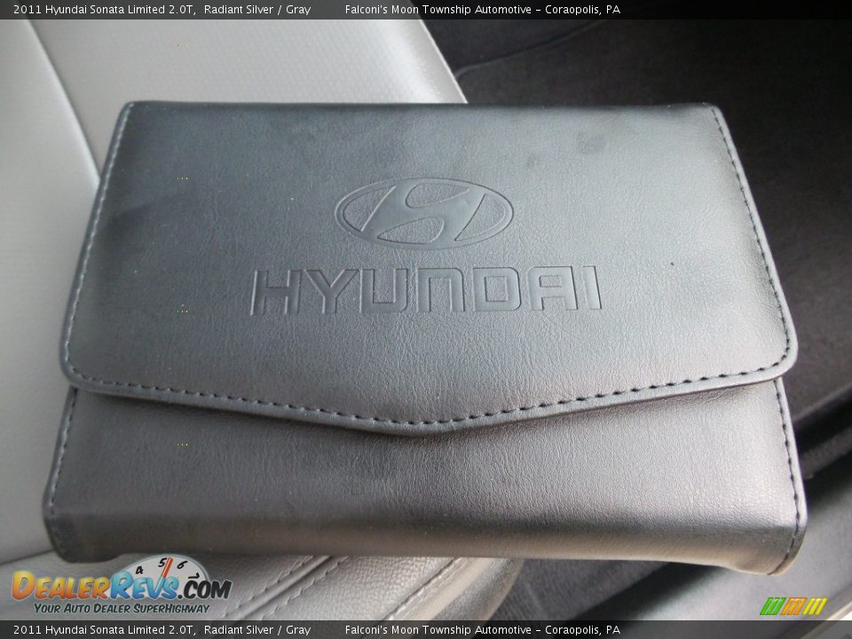 2011 Hyundai Sonata Limited 2.0T Radiant Silver / Gray Photo #13