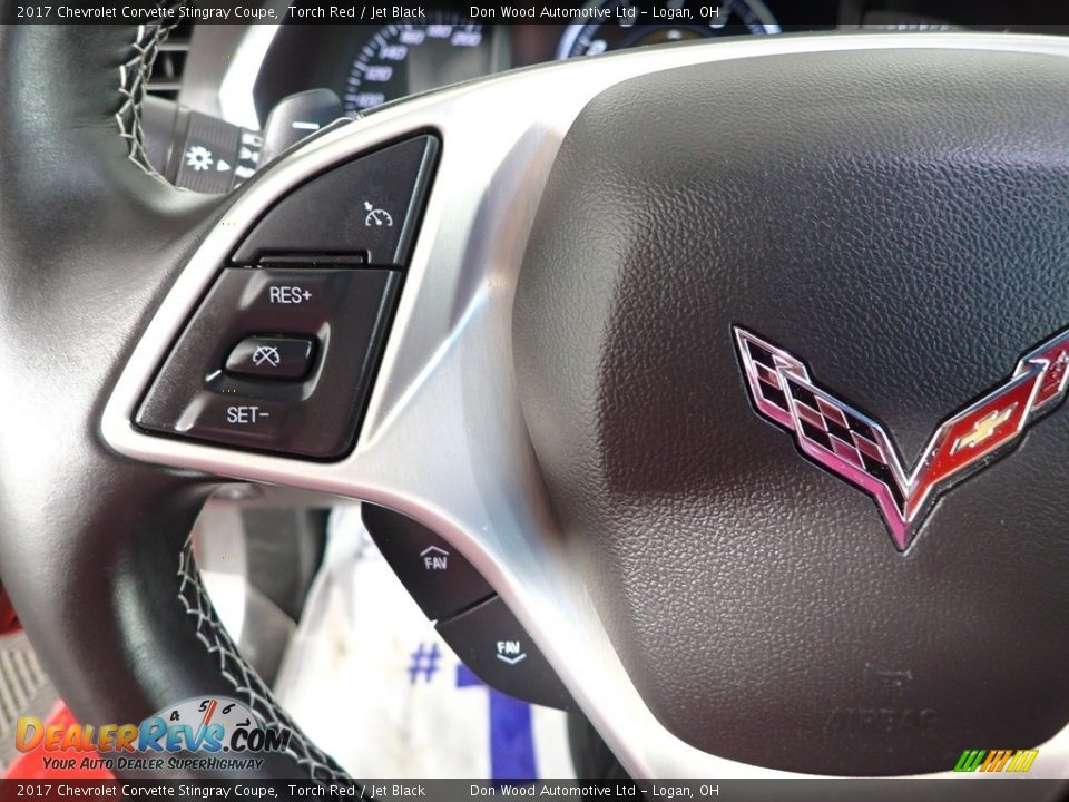 2017 Chevrolet Corvette Stingray Coupe Torch Red / Jet Black Photo #19