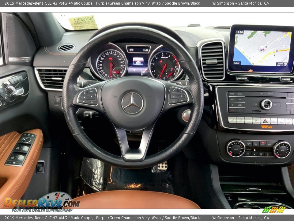 2019 Mercedes-Benz GLE 43 AMG 4Matic Coupe Steering Wheel Photo #4