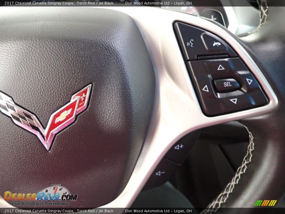 2017 Chevrolet Corvette Stingray Coupe Torch Red / Jet Black Photo #20