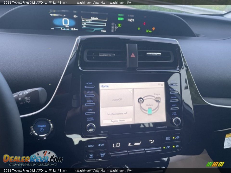 Controls of 2022 Toyota Prius XLE AWD-e Photo #5