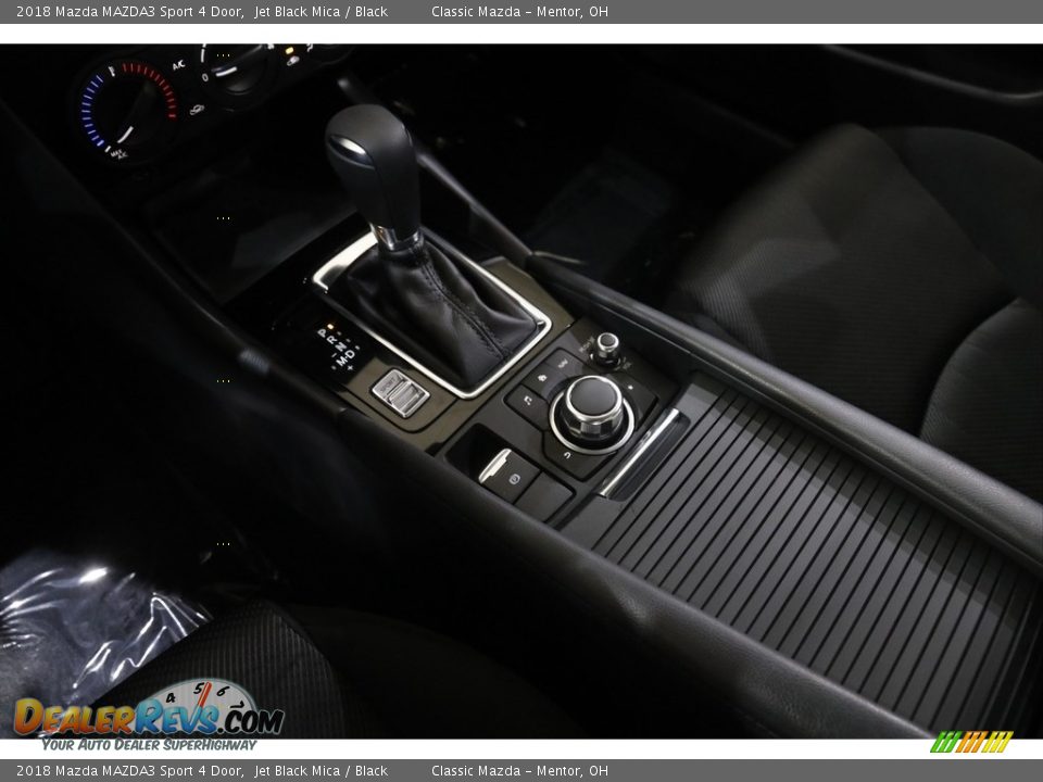 2018 Mazda MAZDA3 Sport 4 Door Jet Black Mica / Black Photo #13