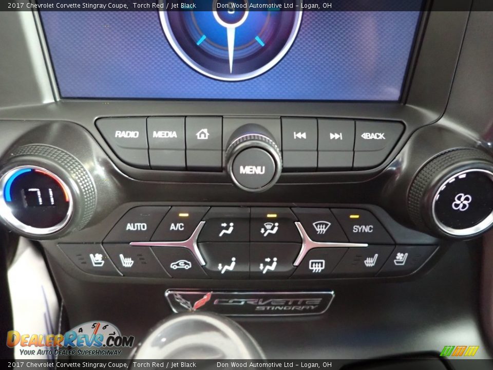 2017 Chevrolet Corvette Stingray Coupe Torch Red / Jet Black Photo #22