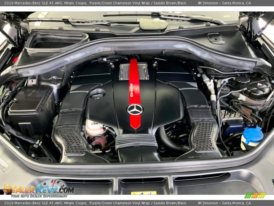 2019 Mercedes-Benz GLE 43 AMG 4Matic Coupe 3.0 Liter AMG DI biturbo DOHC 24-Valve VVT V6 Engine Photo #9