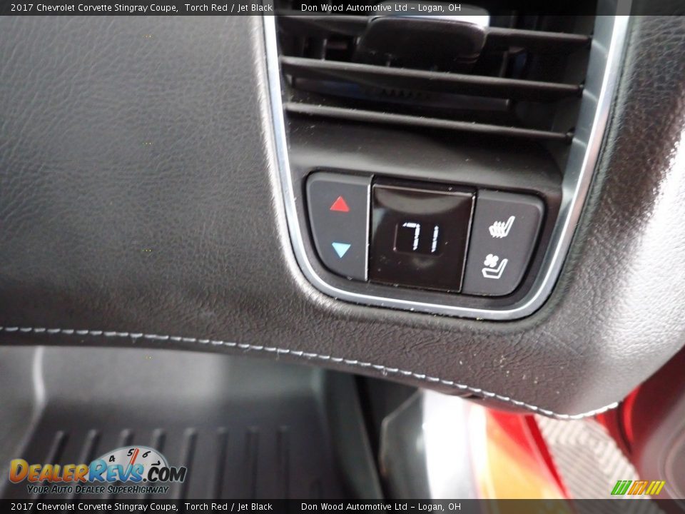 2017 Chevrolet Corvette Stingray Coupe Torch Red / Jet Black Photo #27