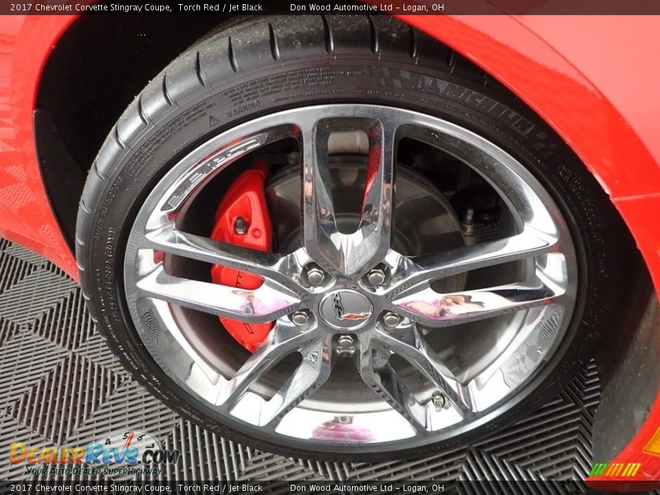 2017 Chevrolet Corvette Stingray Coupe Torch Red / Jet Black Photo #28