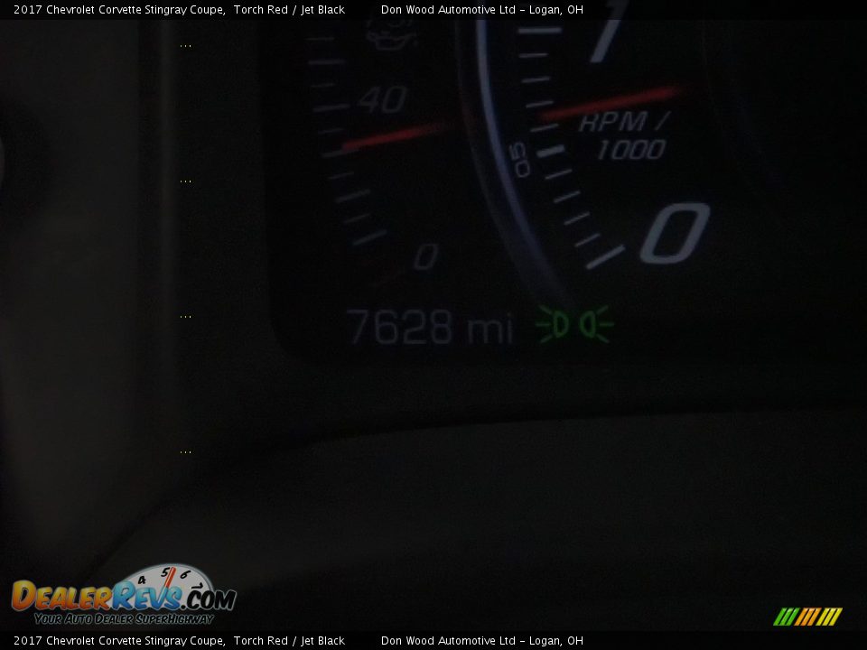 2017 Chevrolet Corvette Stingray Coupe Torch Red / Jet Black Photo #29