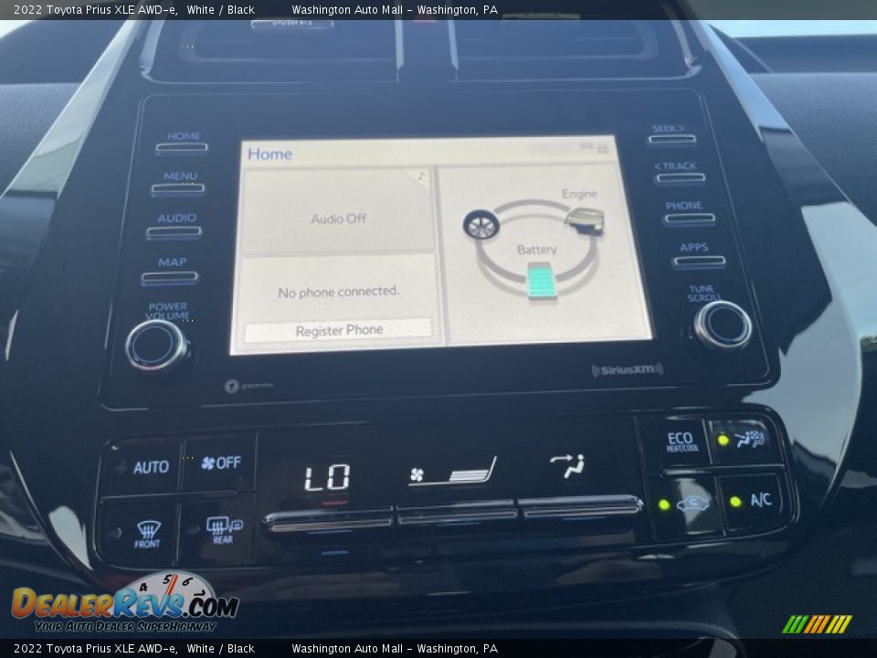Controls of 2022 Toyota Prius XLE AWD-e Photo #16