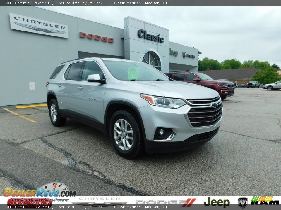 2019 Chevrolet Traverse LT Silver Ice Metallic / Jet Black Photo #1