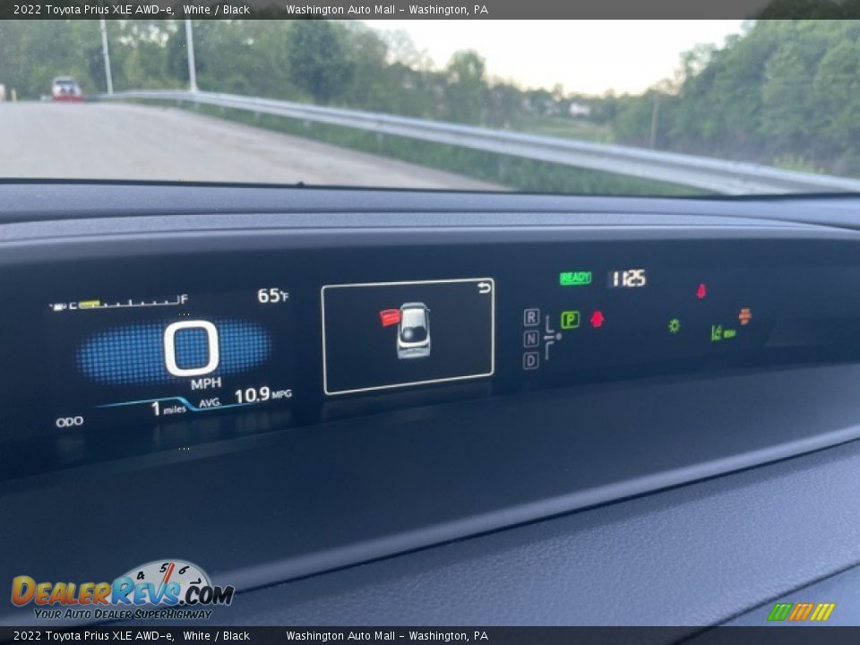 Dashboard of 2022 Toyota Prius XLE AWD-e Photo #17