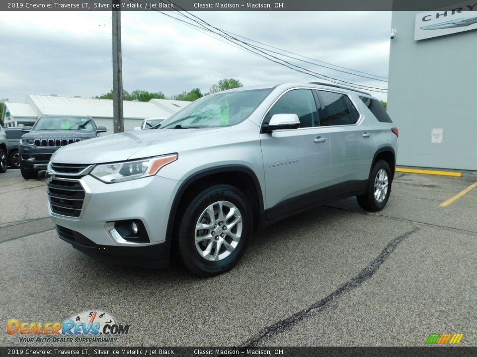 2019 Chevrolet Traverse LT Silver Ice Metallic / Jet Black Photo #3