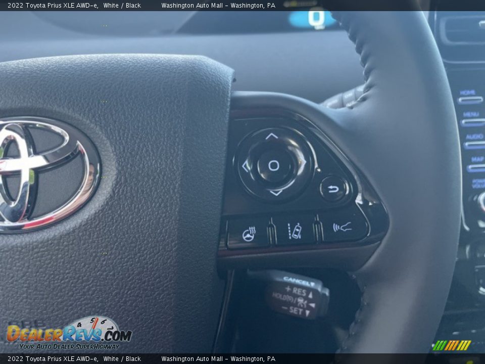 2022 Toyota Prius XLE AWD-e Steering Wheel Photo #19