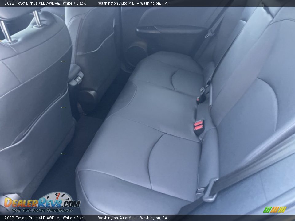 Rear Seat of 2022 Toyota Prius XLE AWD-e Photo #23