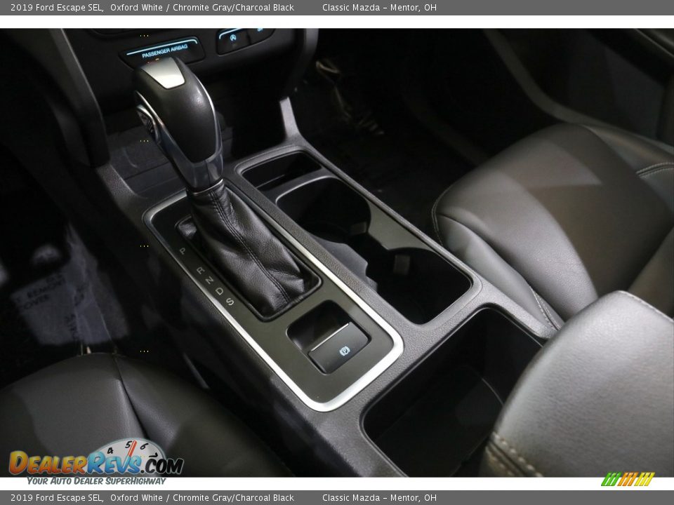 2019 Ford Escape SEL Oxford White / Chromite Gray/Charcoal Black Photo #14