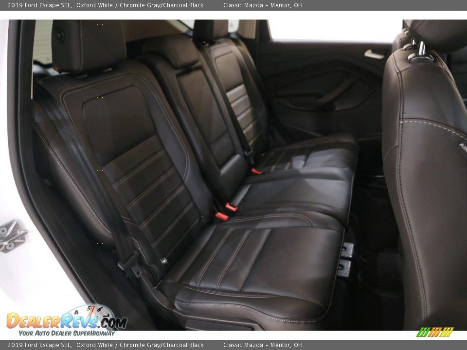 2019 Ford Escape SEL Oxford White / Chromite Gray/Charcoal Black Photo #16