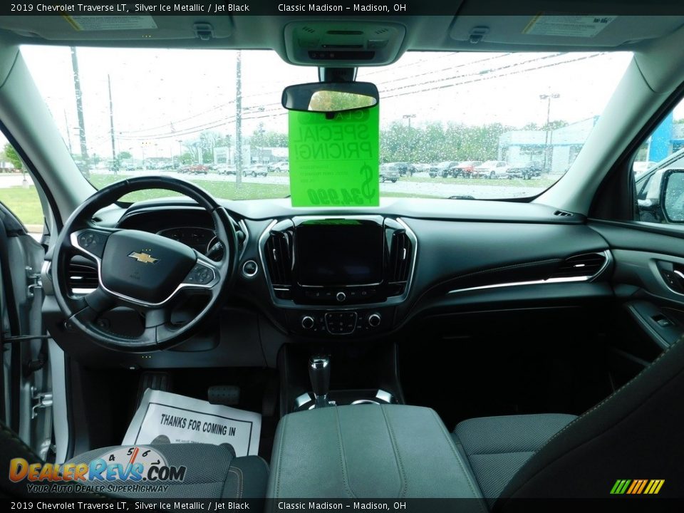 2019 Chevrolet Traverse LT Silver Ice Metallic / Jet Black Photo #12