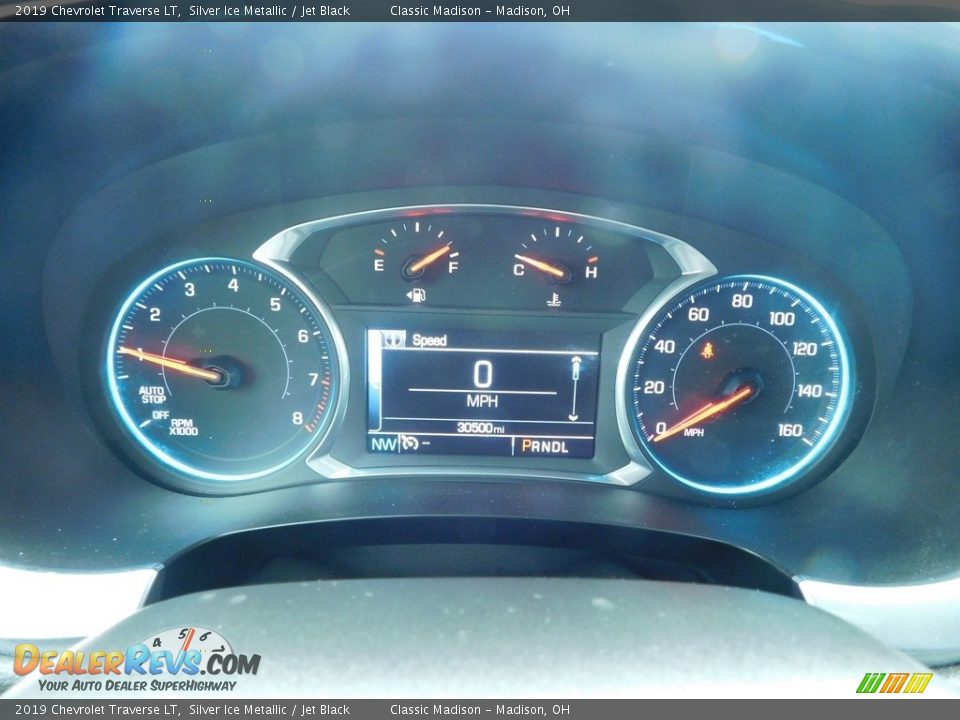 2019 Chevrolet Traverse LT Silver Ice Metallic / Jet Black Photo #14