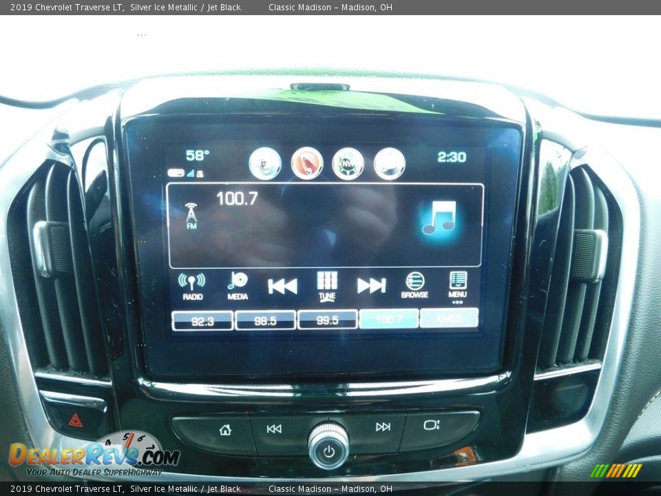 2019 Chevrolet Traverse LT Silver Ice Metallic / Jet Black Photo #16