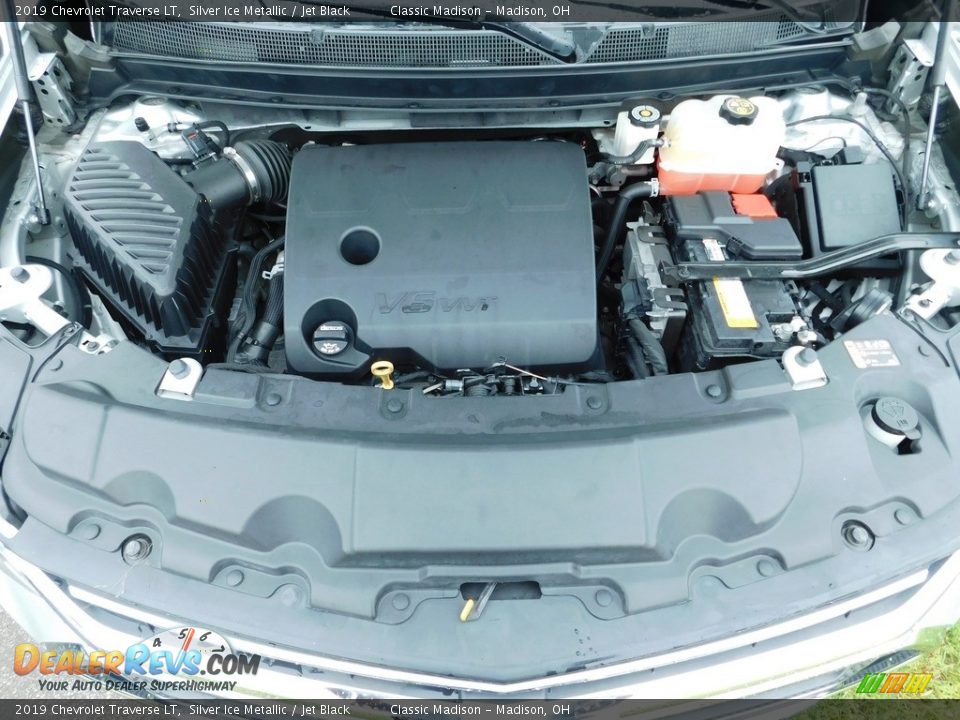 2019 Chevrolet Traverse LT Silver Ice Metallic / Jet Black Photo #19