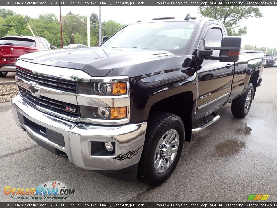 2016 Chevrolet Silverado 3500HD LT Regular Cab 4x4 Black / Dark Ash/Jet Black Photo #4