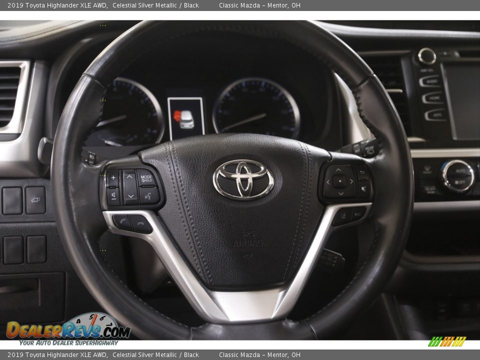 2019 Toyota Highlander XLE AWD Celestial Silver Metallic / Black Photo #7