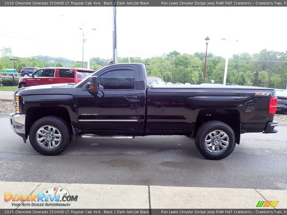 2016 Chevrolet Silverado 3500HD LT Regular Cab 4x4 Black / Dark Ash/Jet Black Photo #5