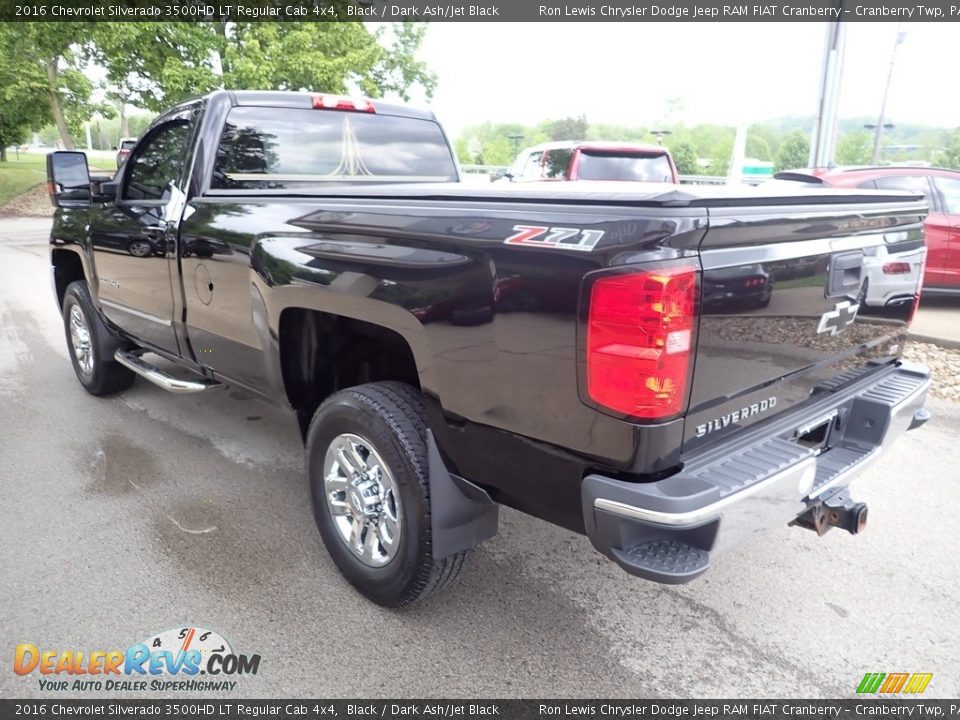 2016 Chevrolet Silverado 3500HD LT Regular Cab 4x4 Black / Dark Ash/Jet Black Photo #6