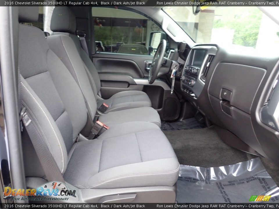 Front Seat of 2016 Chevrolet Silverado 3500HD LT Regular Cab 4x4 Photo #10