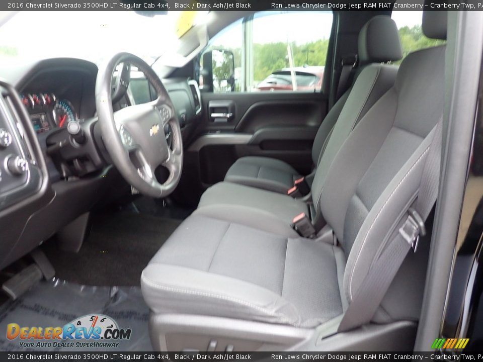 Front Seat of 2016 Chevrolet Silverado 3500HD LT Regular Cab 4x4 Photo #12