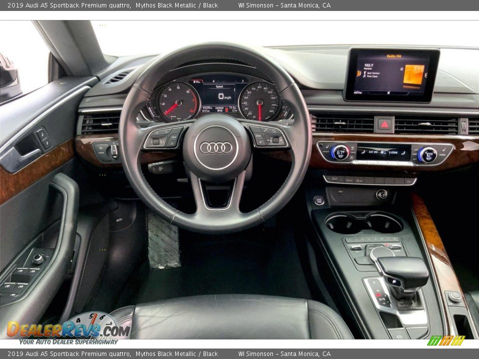 Dashboard of 2019 Audi A5 Sportback Premium quattro Photo #4