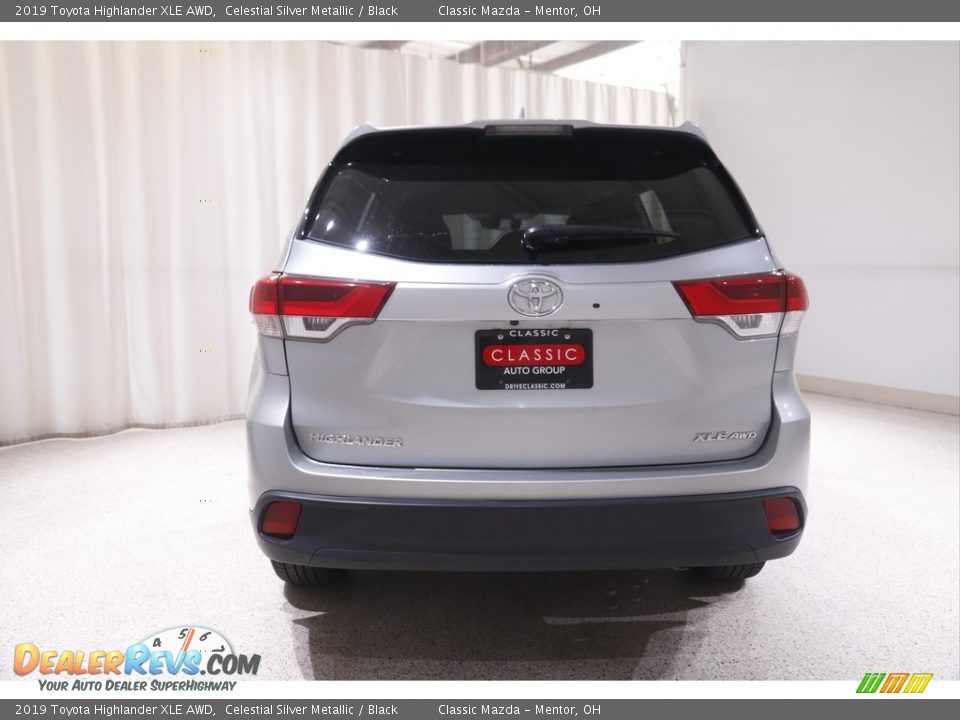 2019 Toyota Highlander XLE AWD Celestial Silver Metallic / Black Photo #20