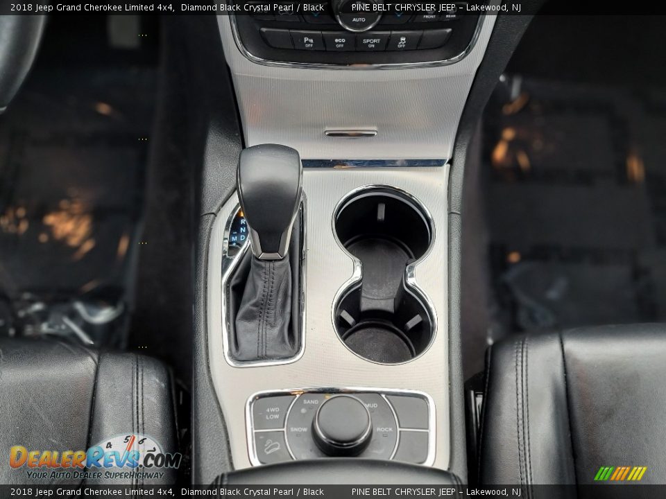 2018 Jeep Grand Cherokee Limited 4x4 Diamond Black Crystal Pearl / Black Photo #13