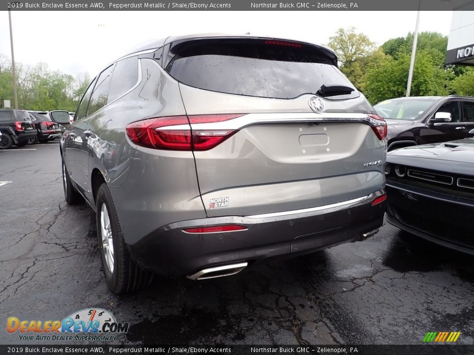 2019 Buick Enclave Essence AWD Pepperdust Metallic / Shale/Ebony Accents Photo #4