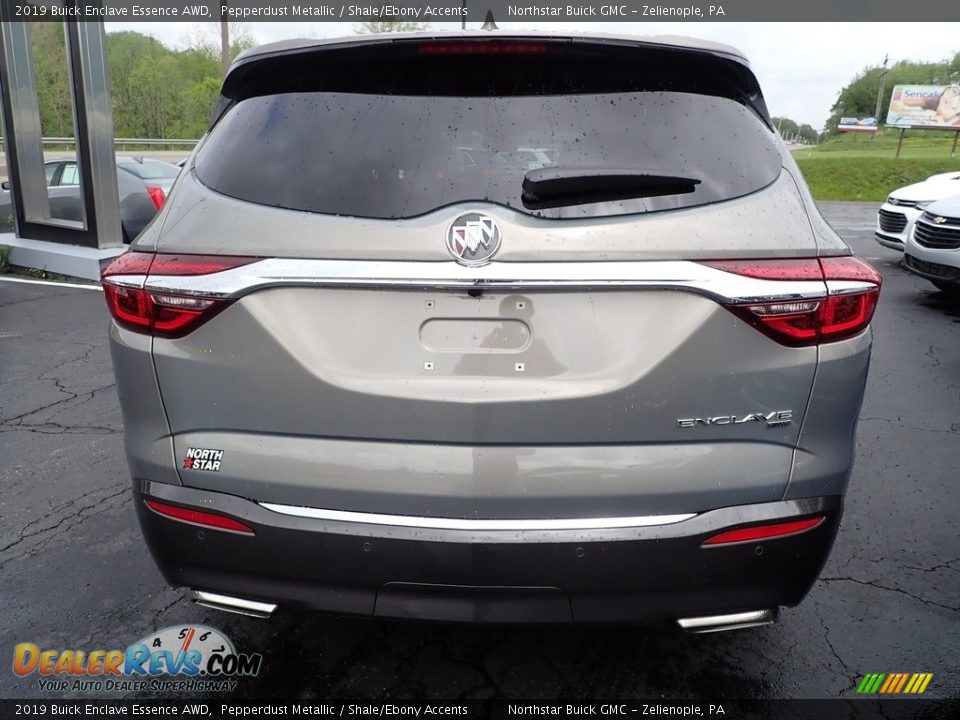 2019 Buick Enclave Essence AWD Pepperdust Metallic / Shale/Ebony Accents Photo #5