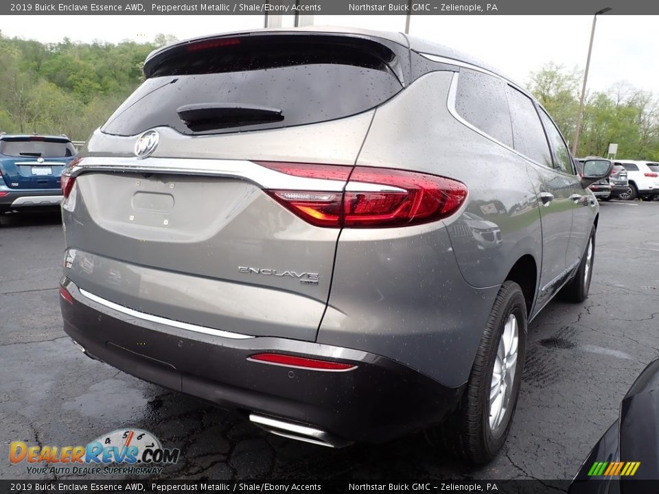 2019 Buick Enclave Essence AWD Pepperdust Metallic / Shale/Ebony Accents Photo #6