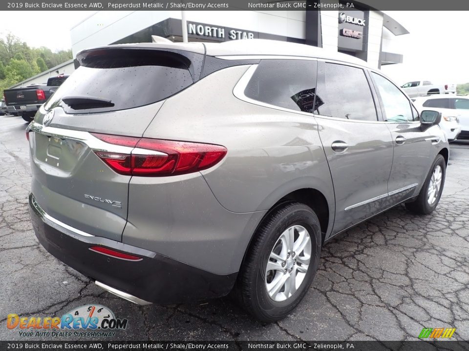 2019 Buick Enclave Essence AWD Pepperdust Metallic / Shale/Ebony Accents Photo #7