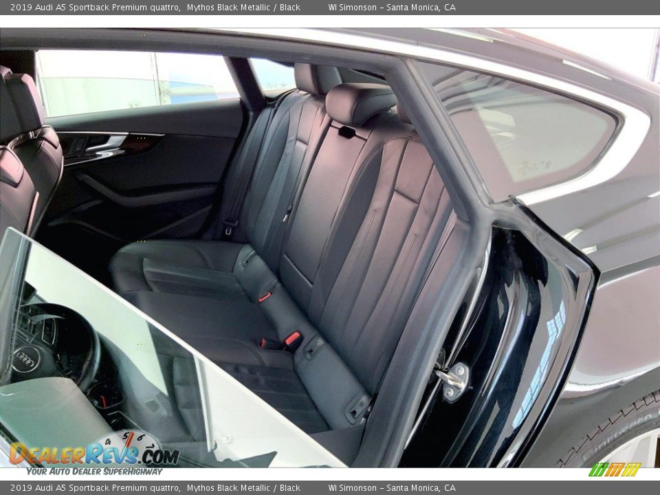 Rear Seat of 2019 Audi A5 Sportback Premium quattro Photo #20