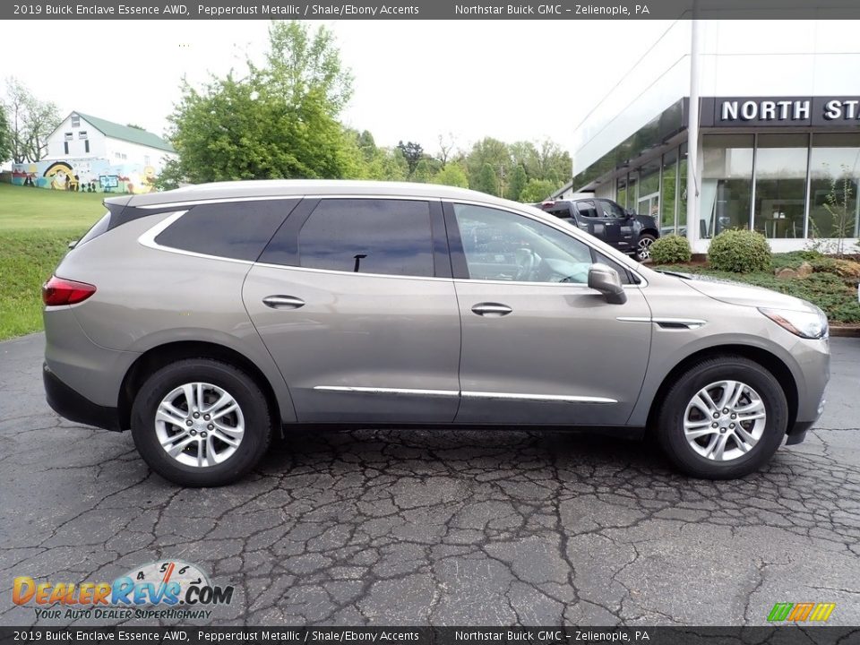 2019 Buick Enclave Essence AWD Pepperdust Metallic / Shale/Ebony Accents Photo #8