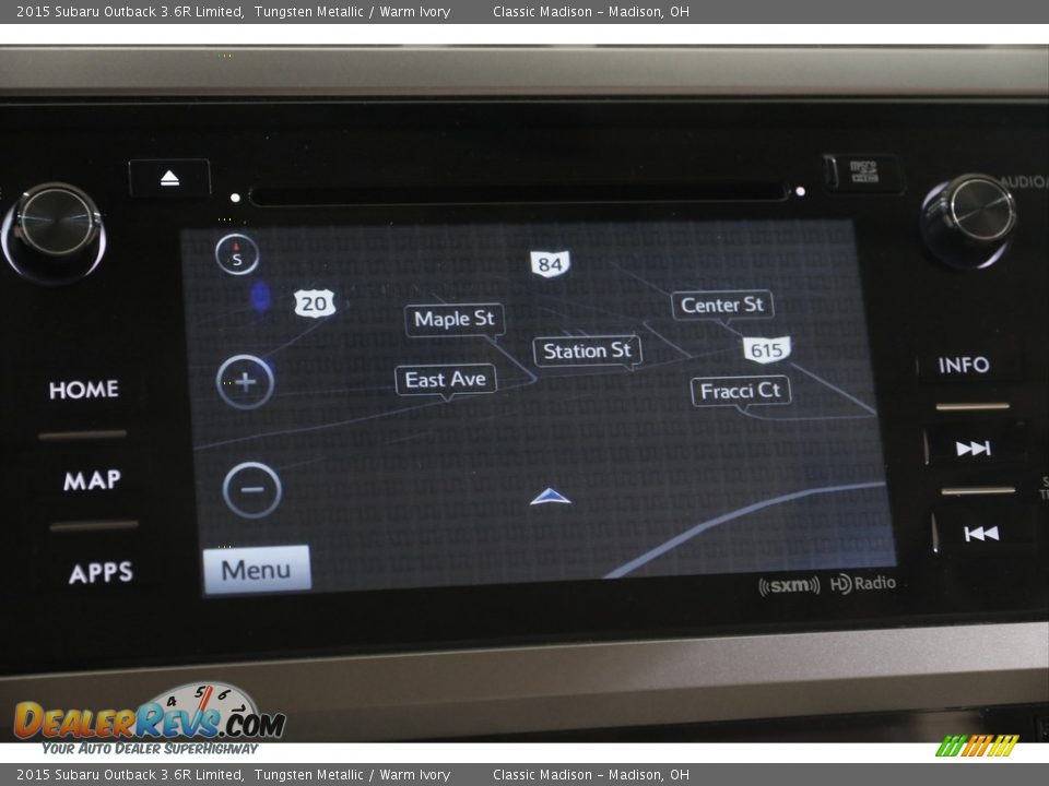 Navigation of 2015 Subaru Outback 3.6R Limited Photo #12