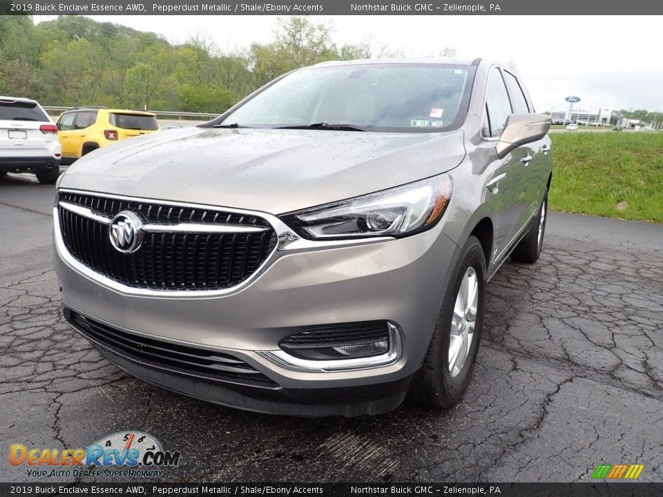 2019 Buick Enclave Essence AWD Pepperdust Metallic / Shale/Ebony Accents Photo #12