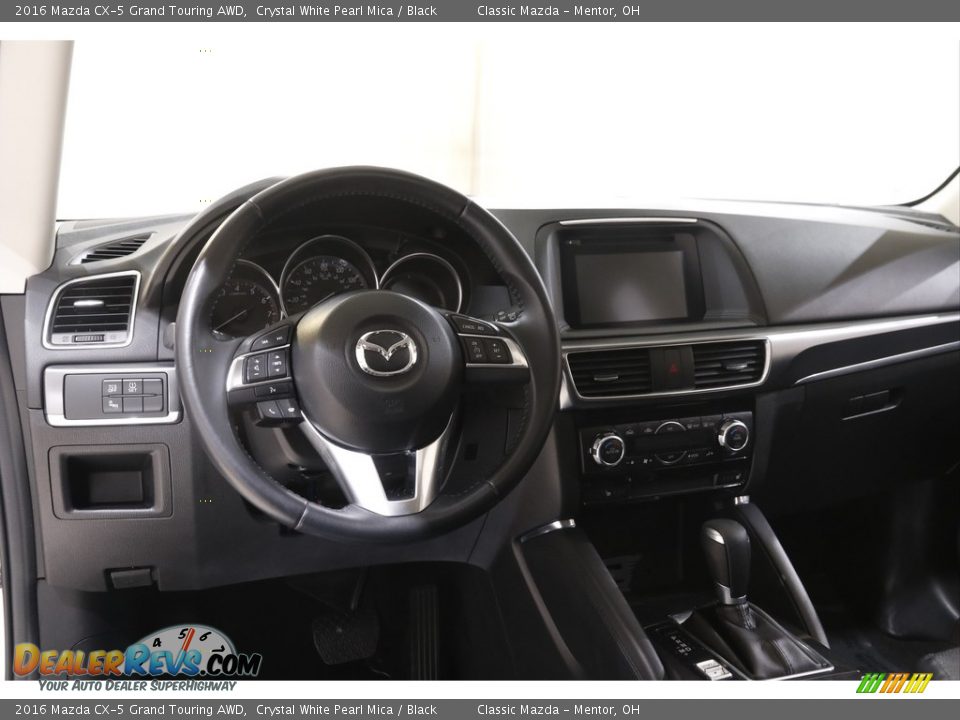 2016 Mazda CX-5 Grand Touring AWD Crystal White Pearl Mica / Black Photo #6