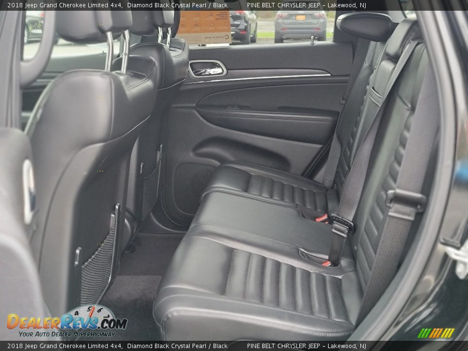 Rear Seat of 2018 Jeep Grand Cherokee Limited 4x4 Photo #34