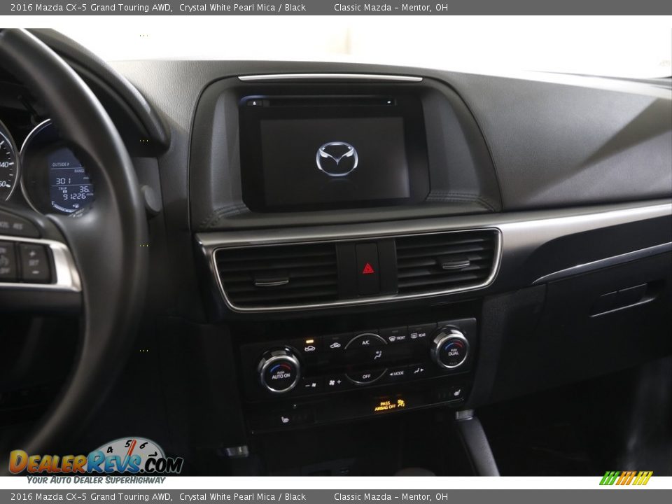 2016 Mazda CX-5 Grand Touring AWD Crystal White Pearl Mica / Black Photo #9