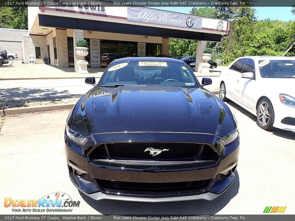 2017 Ford Mustang GT Coupe Shadow Black / Ebony Photo #2