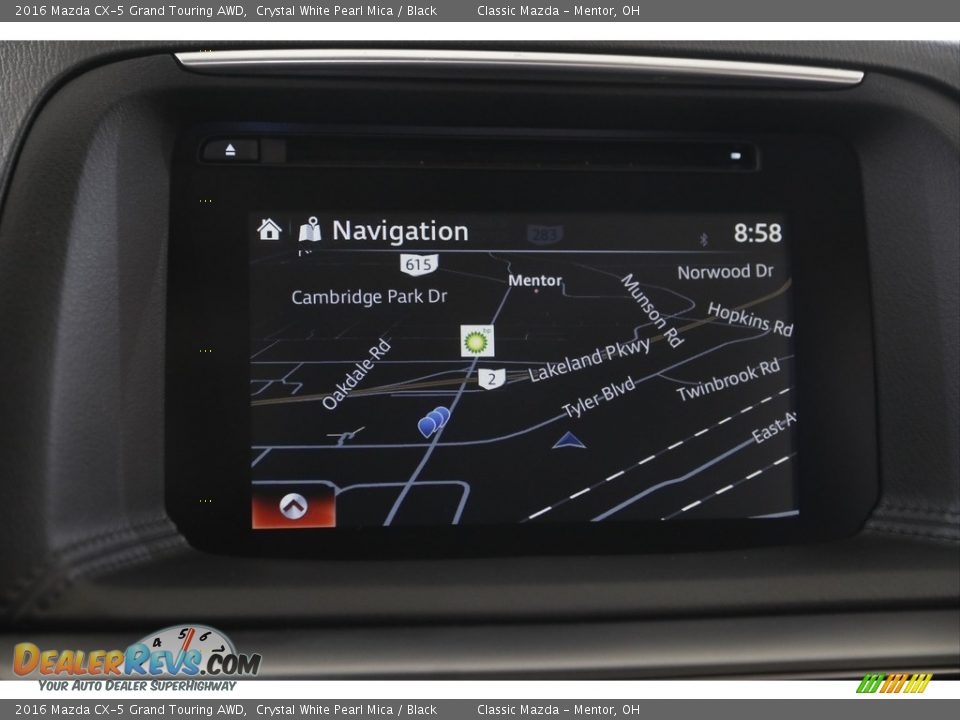 2016 Mazda CX-5 Grand Touring AWD Crystal White Pearl Mica / Black Photo #10
