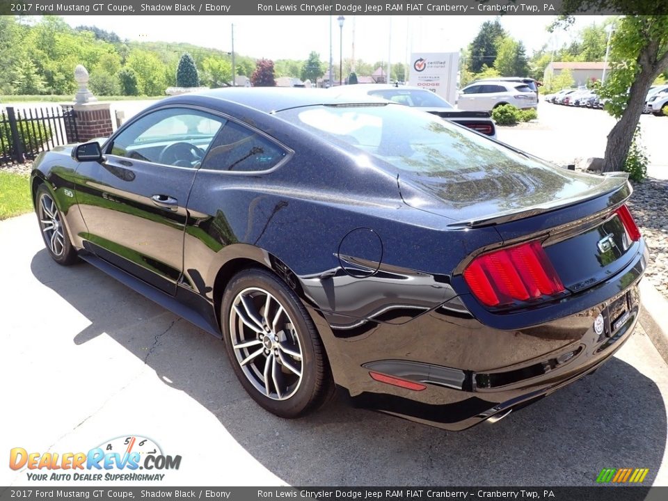 2017 Ford Mustang GT Coupe Shadow Black / Ebony Photo #3