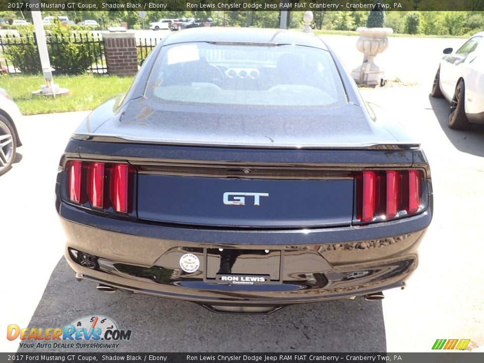 2017 Ford Mustang GT Coupe Shadow Black / Ebony Photo #4