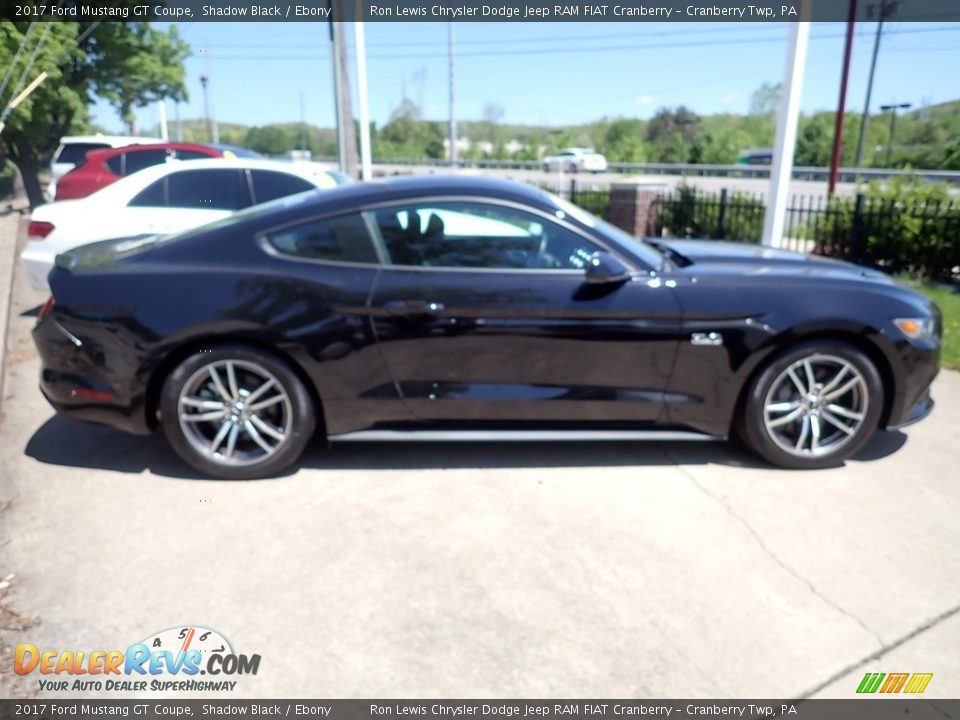 2017 Ford Mustang GT Coupe Shadow Black / Ebony Photo #6