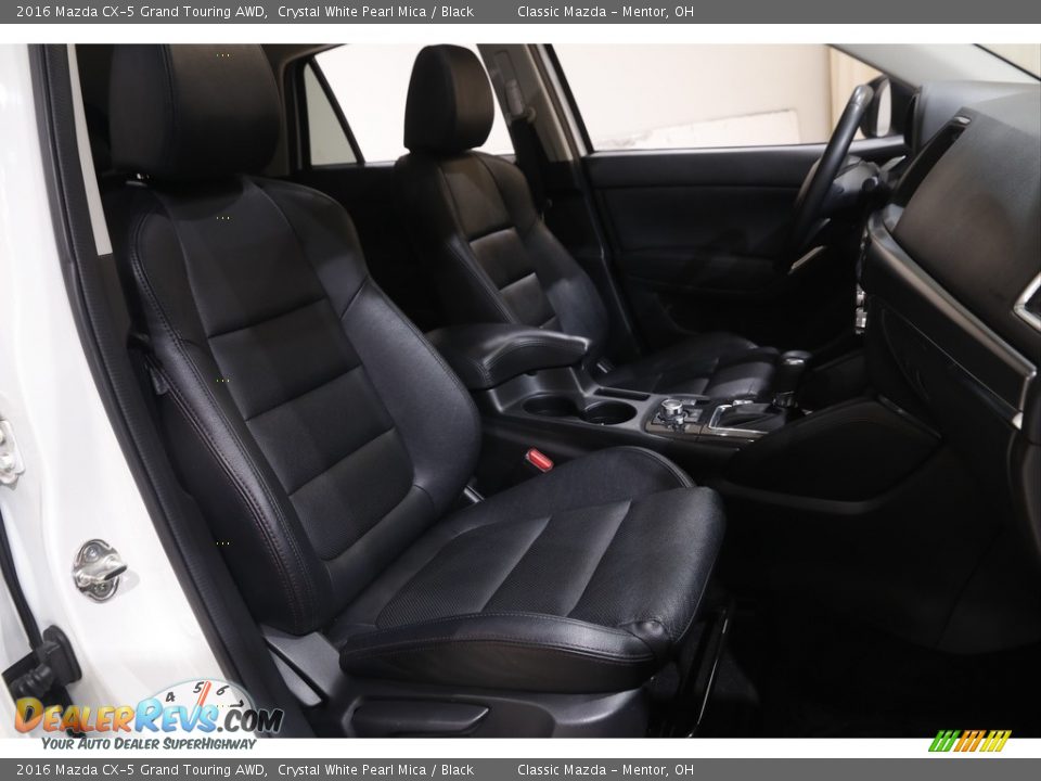 2016 Mazda CX-5 Grand Touring AWD Crystal White Pearl Mica / Black Photo #16