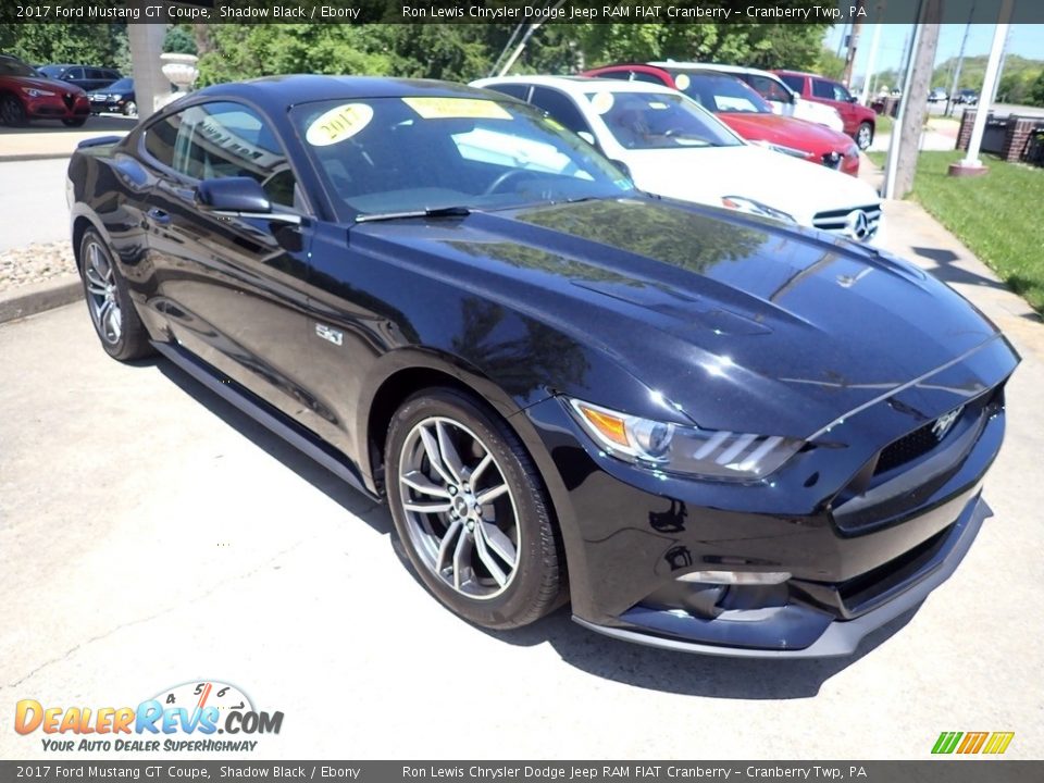 2017 Ford Mustang GT Coupe Shadow Black / Ebony Photo #7